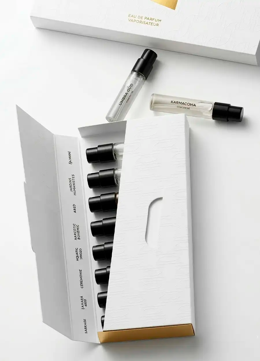 Coffret BIBLIOTHÈQUE ANOMALIA avec flacons découverte 2 ml