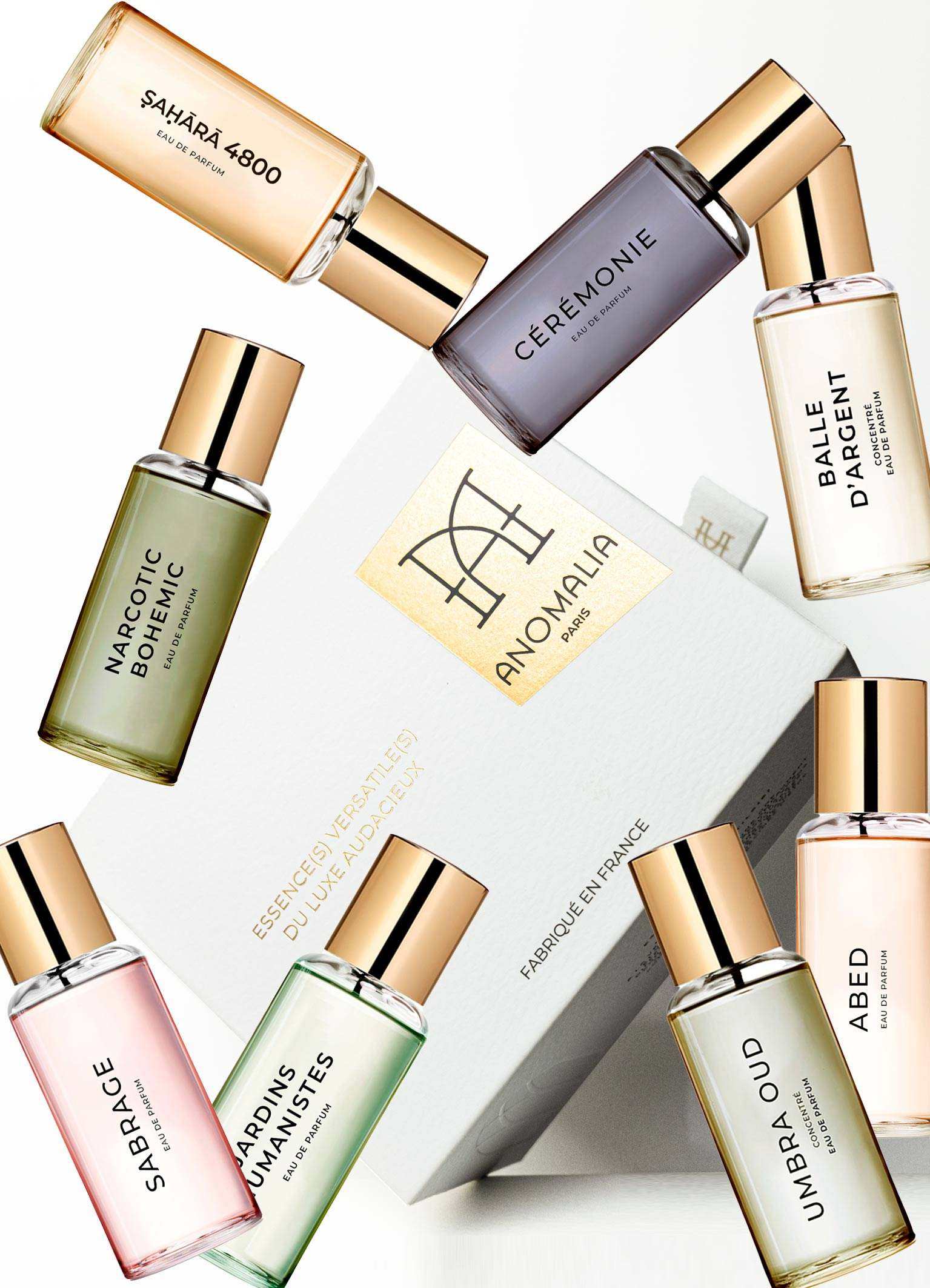 Parfums format voyage d&