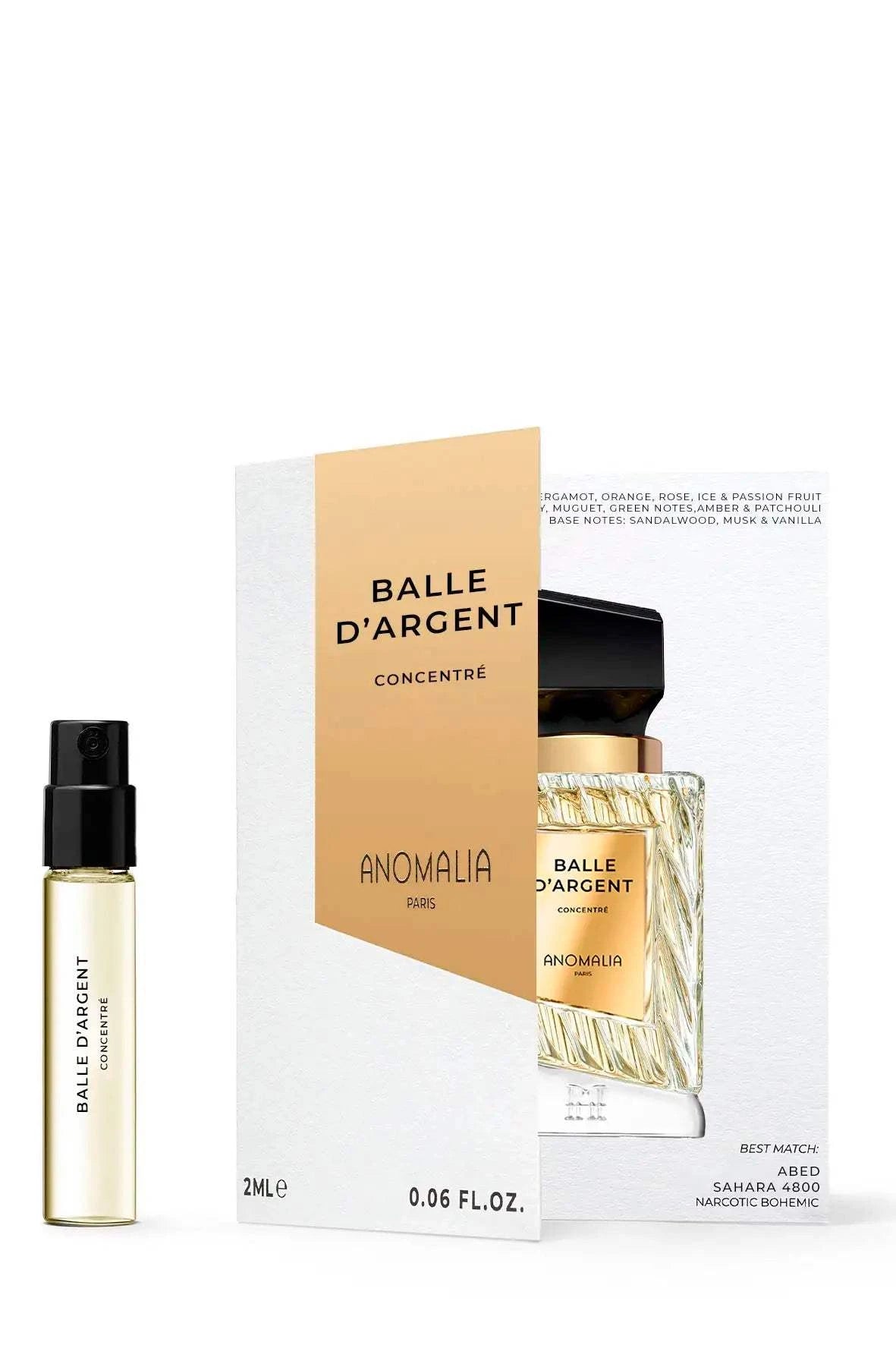 Balle d'Argent sample 2 ml