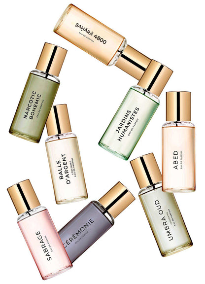 Parfums format voyage d&