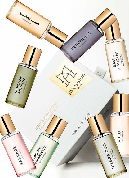 Parfums format voyage d&