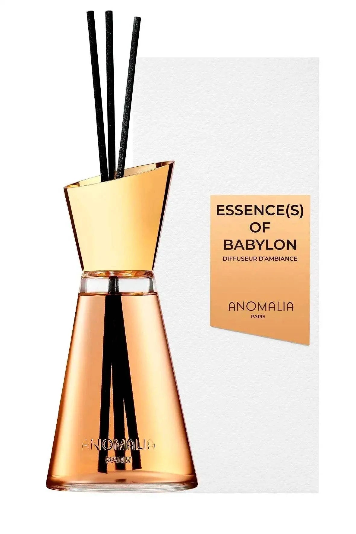 Essence(s) of Babylon — the scent of a new Babylon: a wondrous world of clashing civilizations, seen through the prism of aromas, textures, and emotions. Leather, coffee, and tobacco notes intertwine with iris, rose, and oriental spices. An ideal choice for the living room.