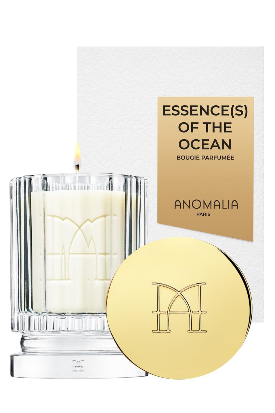 Oversized Sea & Sand Fragranced Candle: Discover Aromas of